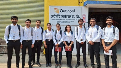 dypdpu industrial visit